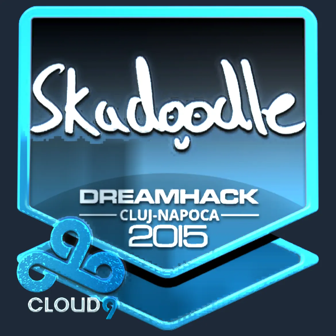 Sticker | Skadoodle (Foil) | Cluj-Napoca 2015
