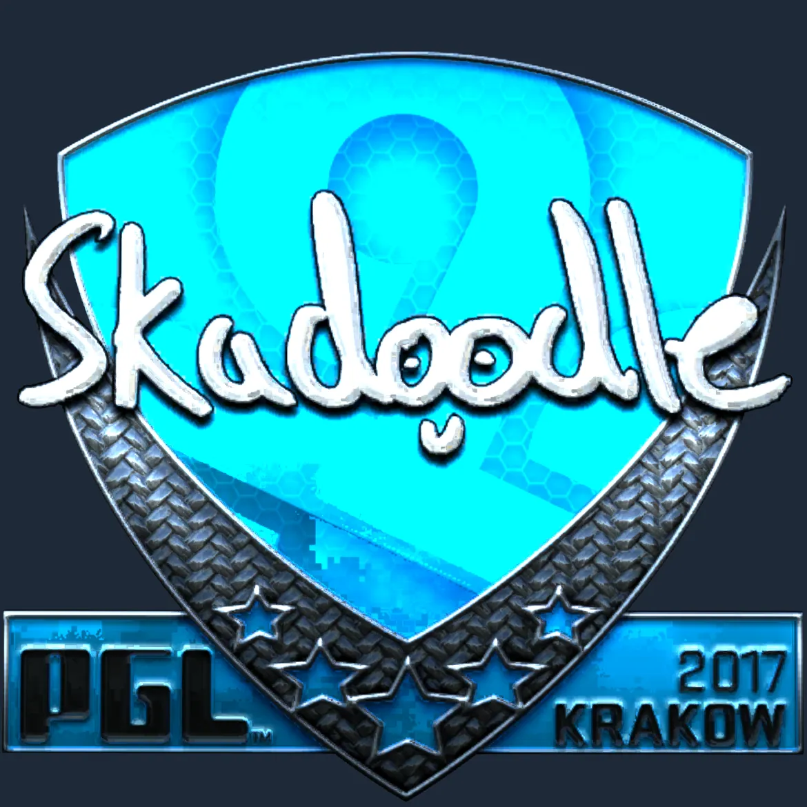 Sticker | Skadoodle (Foil) | Krakow 2017