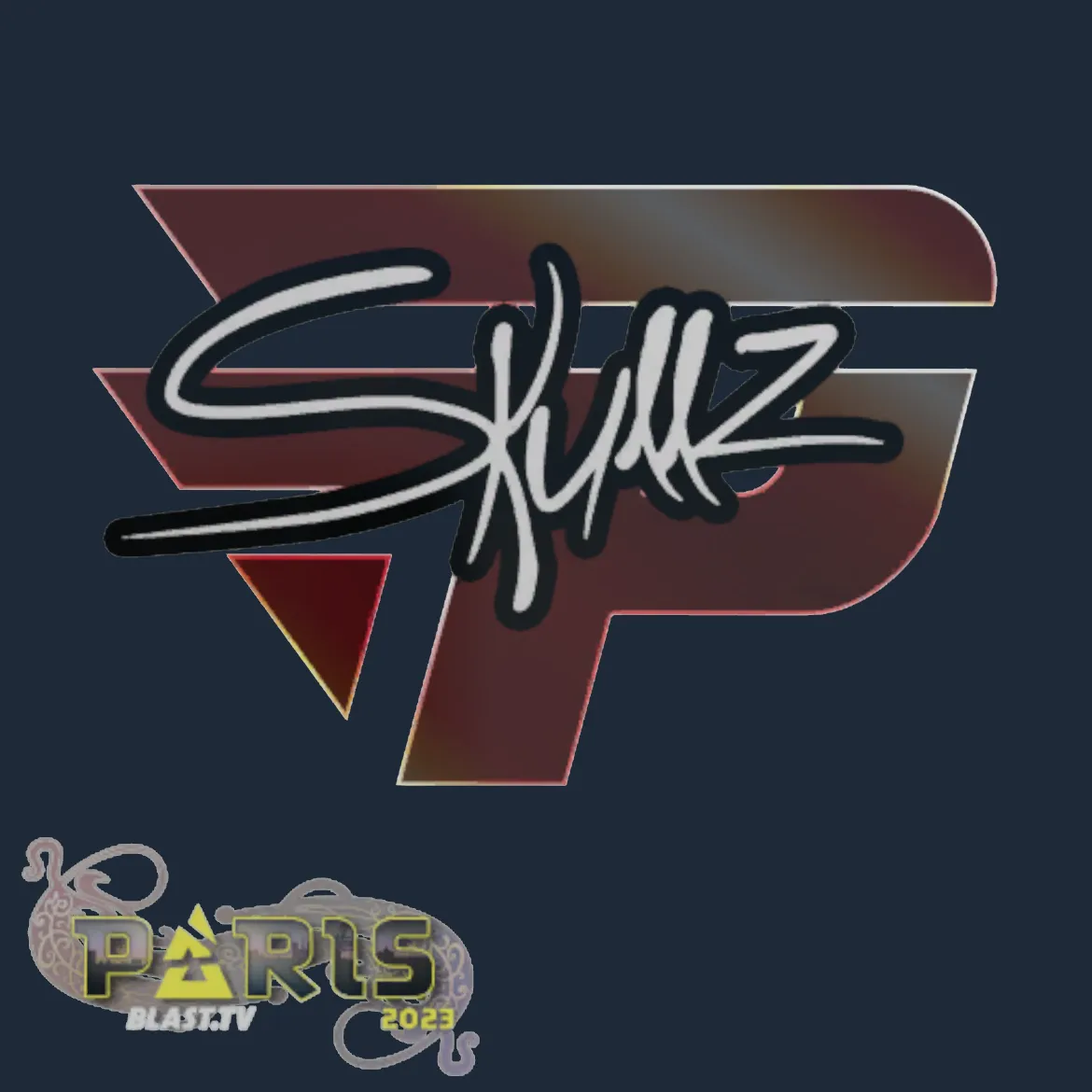 Sticker | skullz | Paris 2023