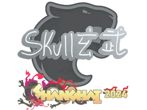 Sticker | skullz | Shanghai 2024