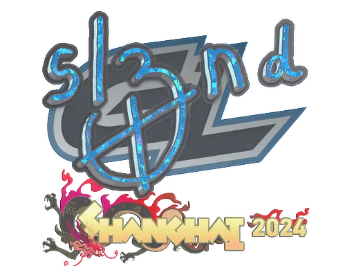 Sticker | sl3nd (Glitter) | Shanghai 2024