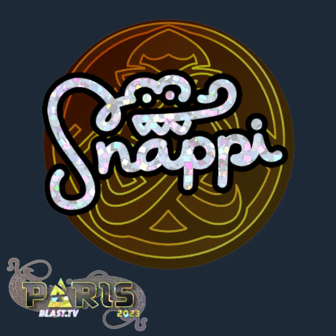 Sticker | Snappi (Glitter) | Paris 2023