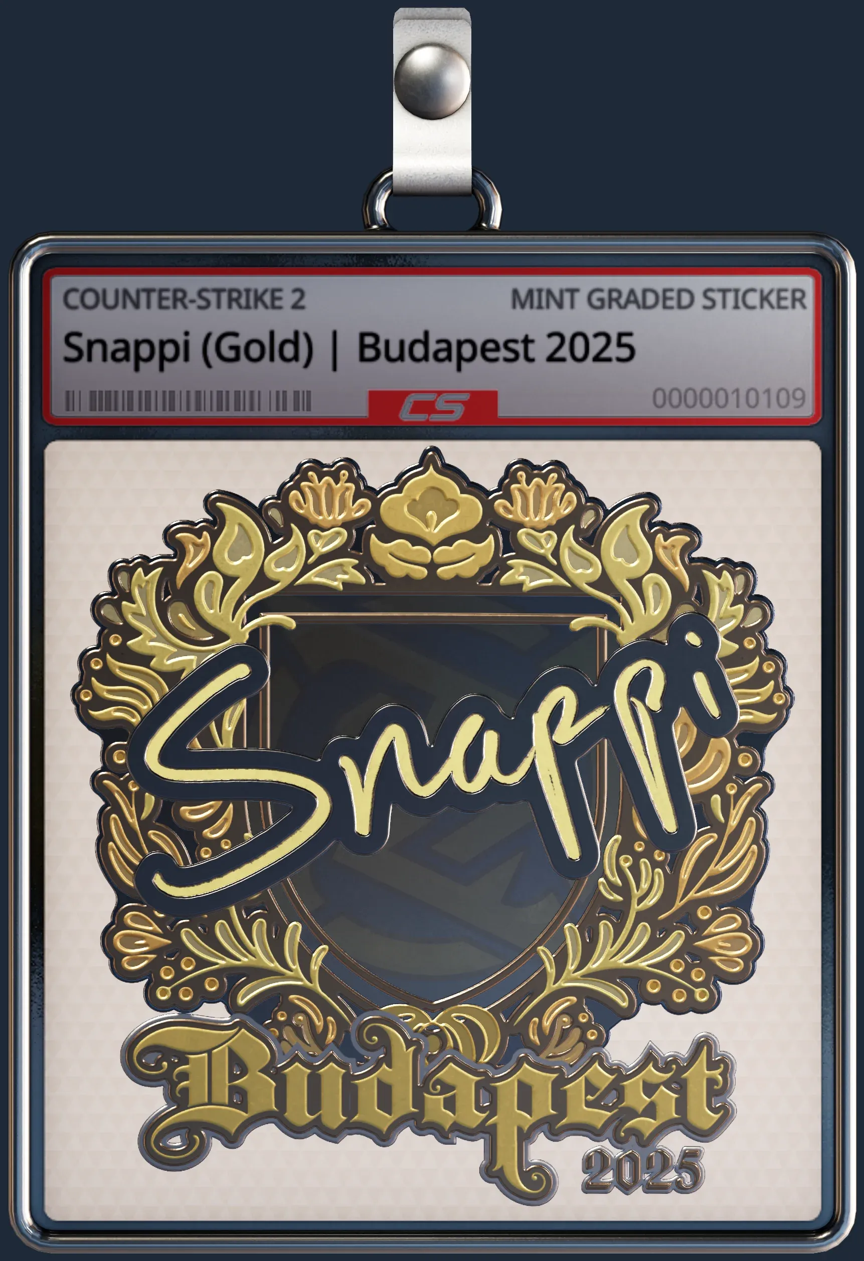 Sticker | Snappi (Gold) | Budapest 2025