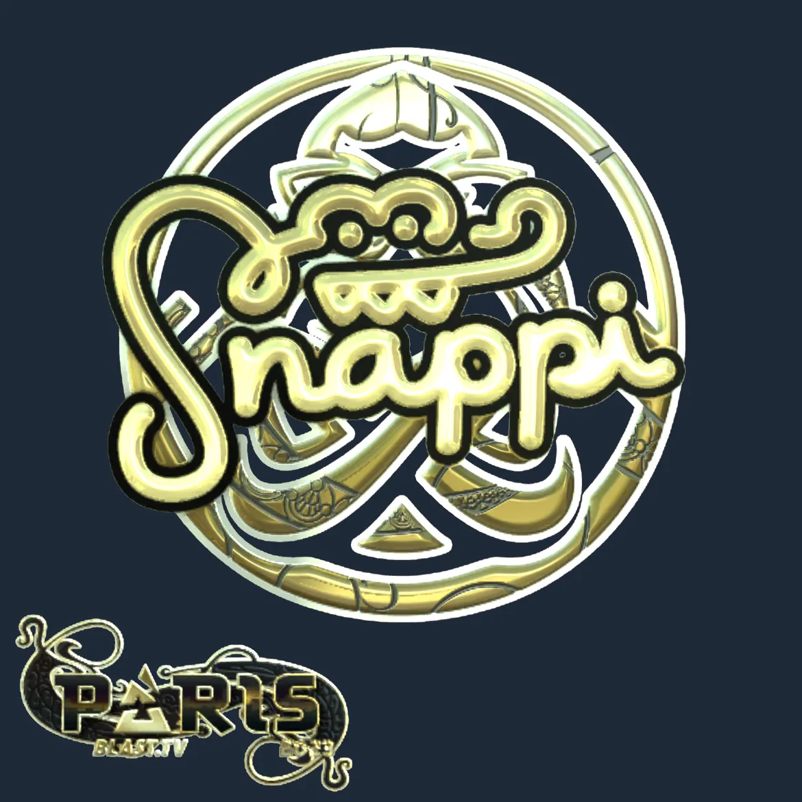 Sticker | Snappi (Gold) | Paris 2023