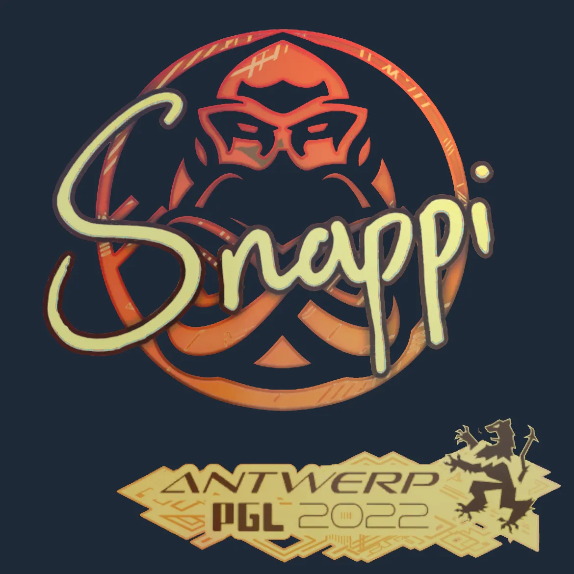 Sticker | Snappi (Holo) | Antwerp 2022