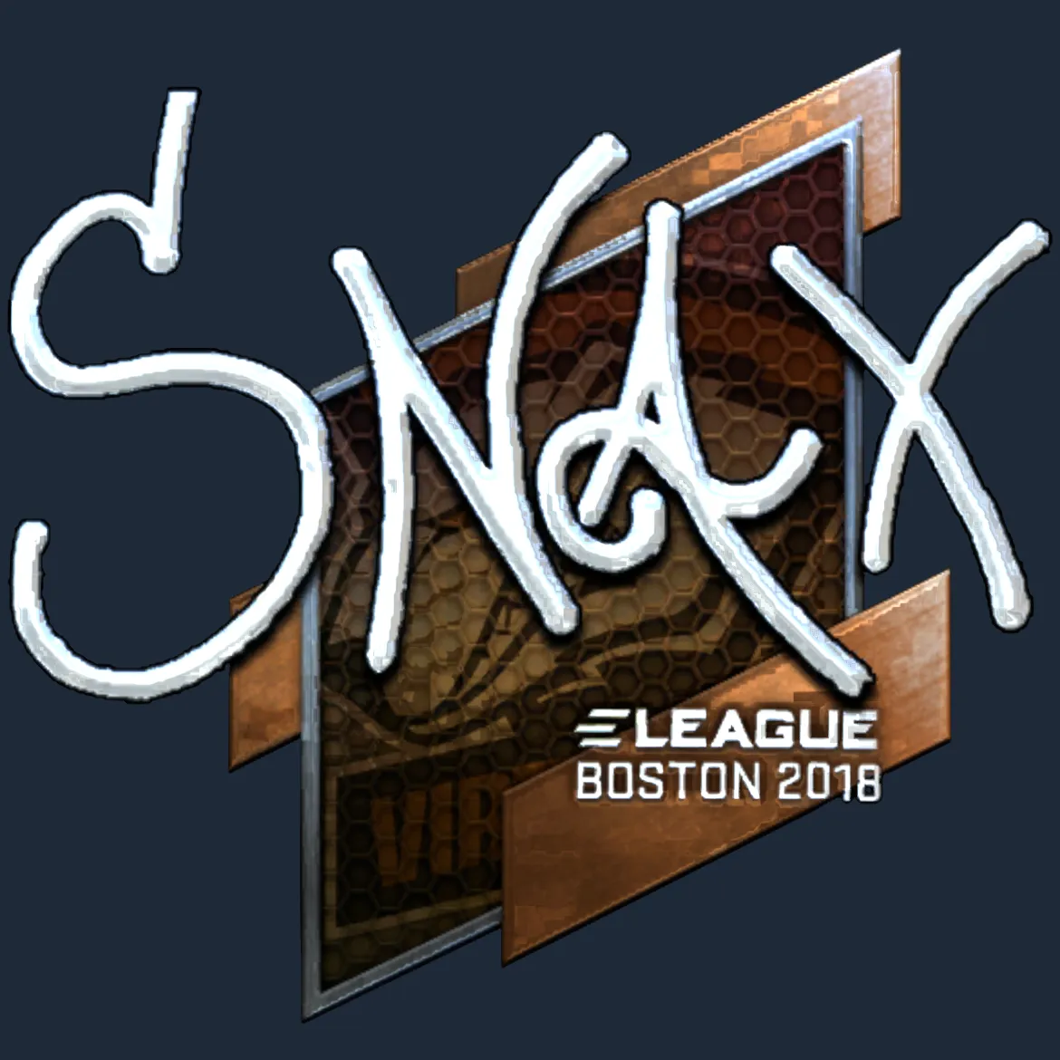 Sticker | Snax (Foil) | Boston 2018