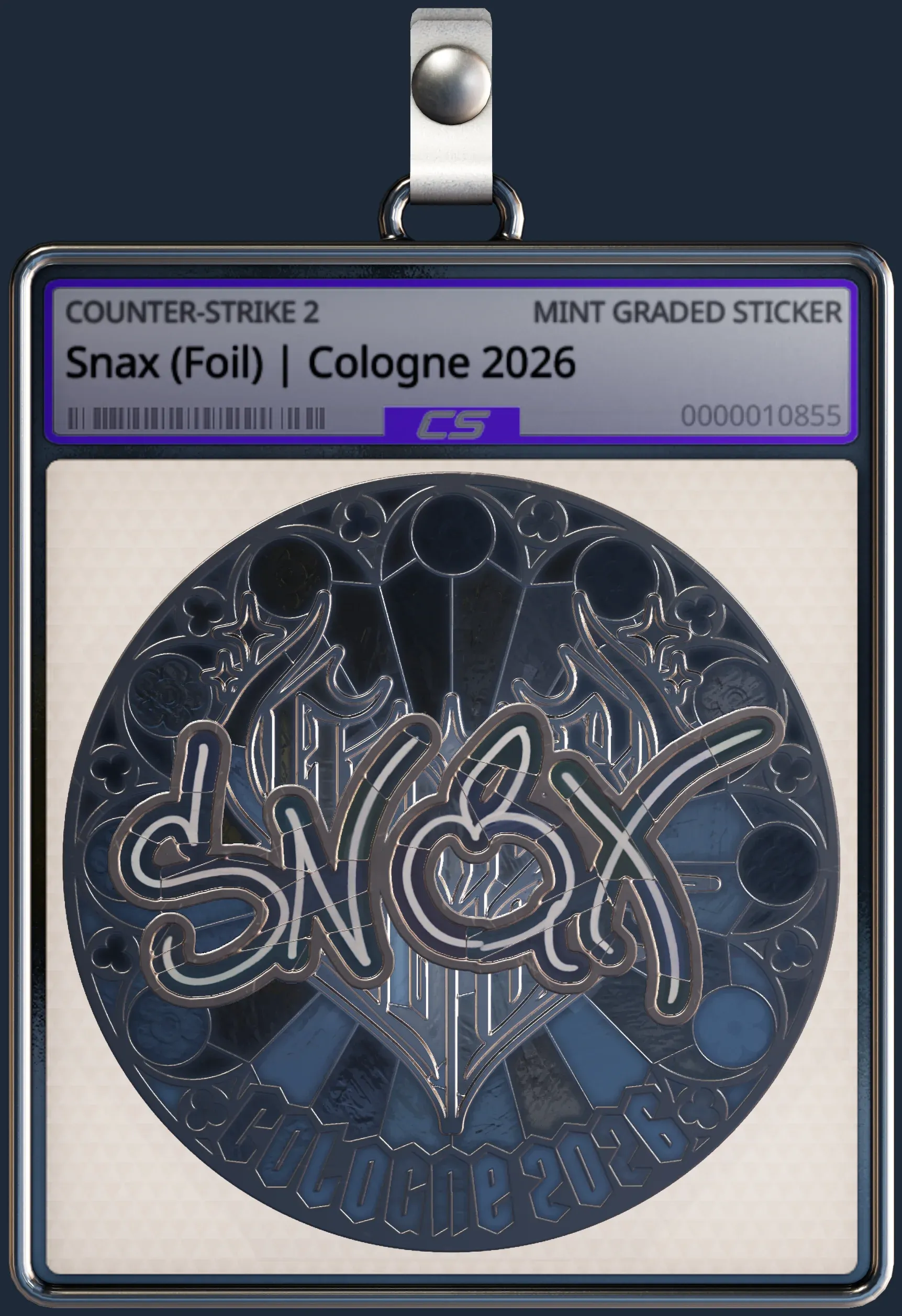 Sticker | Snax (Foil) | Cologne 2026 Sticker | Snax (Foil) | Cologne 2026