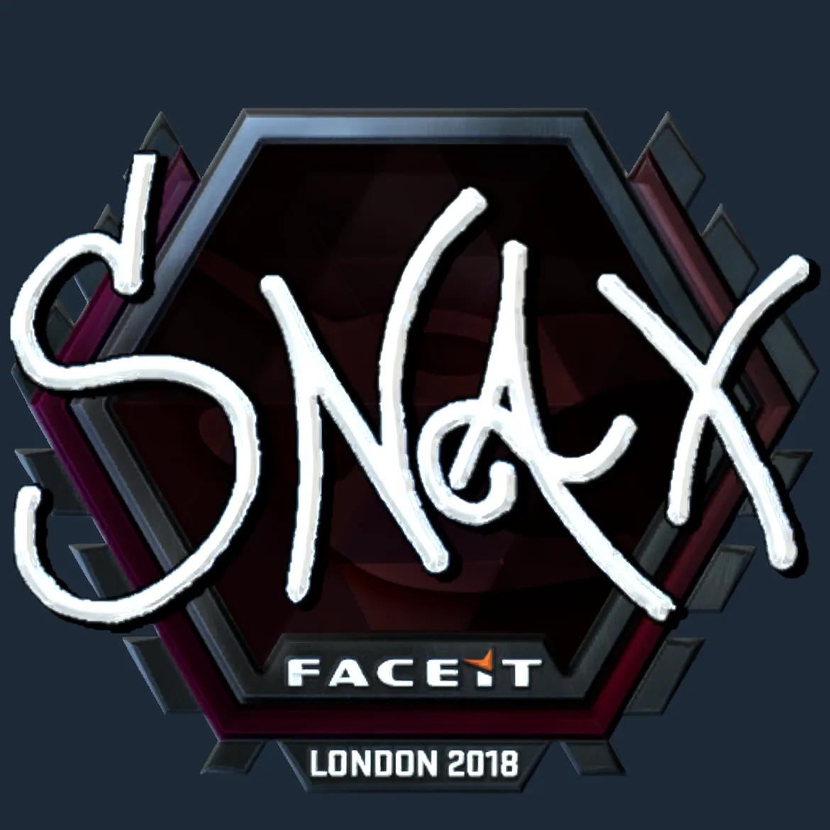 Sticker | Snax (Foil) | London 2018