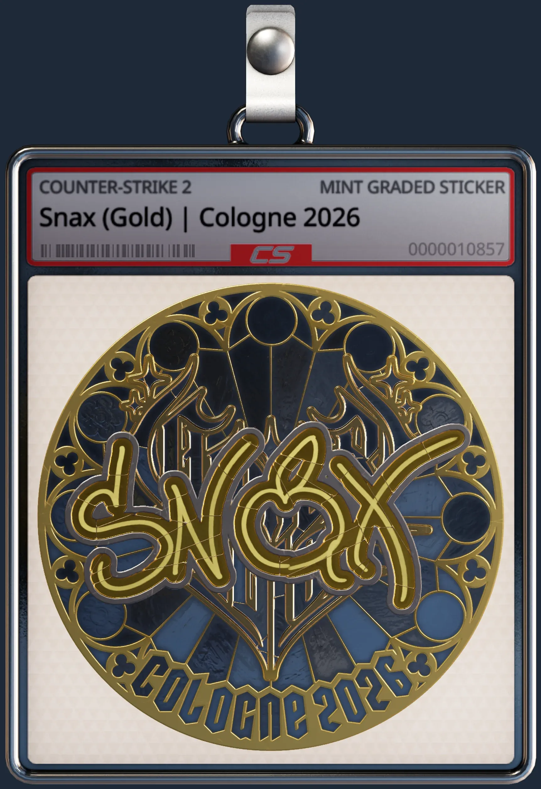 Sticker | Snax (Gold) | Cologne 2026