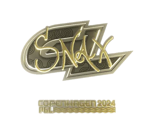 Sticker | Snax (Gold) | Copenhagen 2024