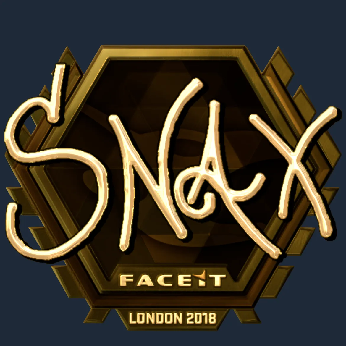 Sticker | Snax (Gold) | London 2018