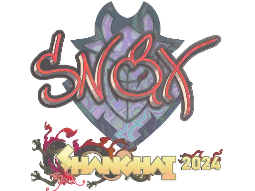 Sticker | Snax (Holo) | Shanghai 2024