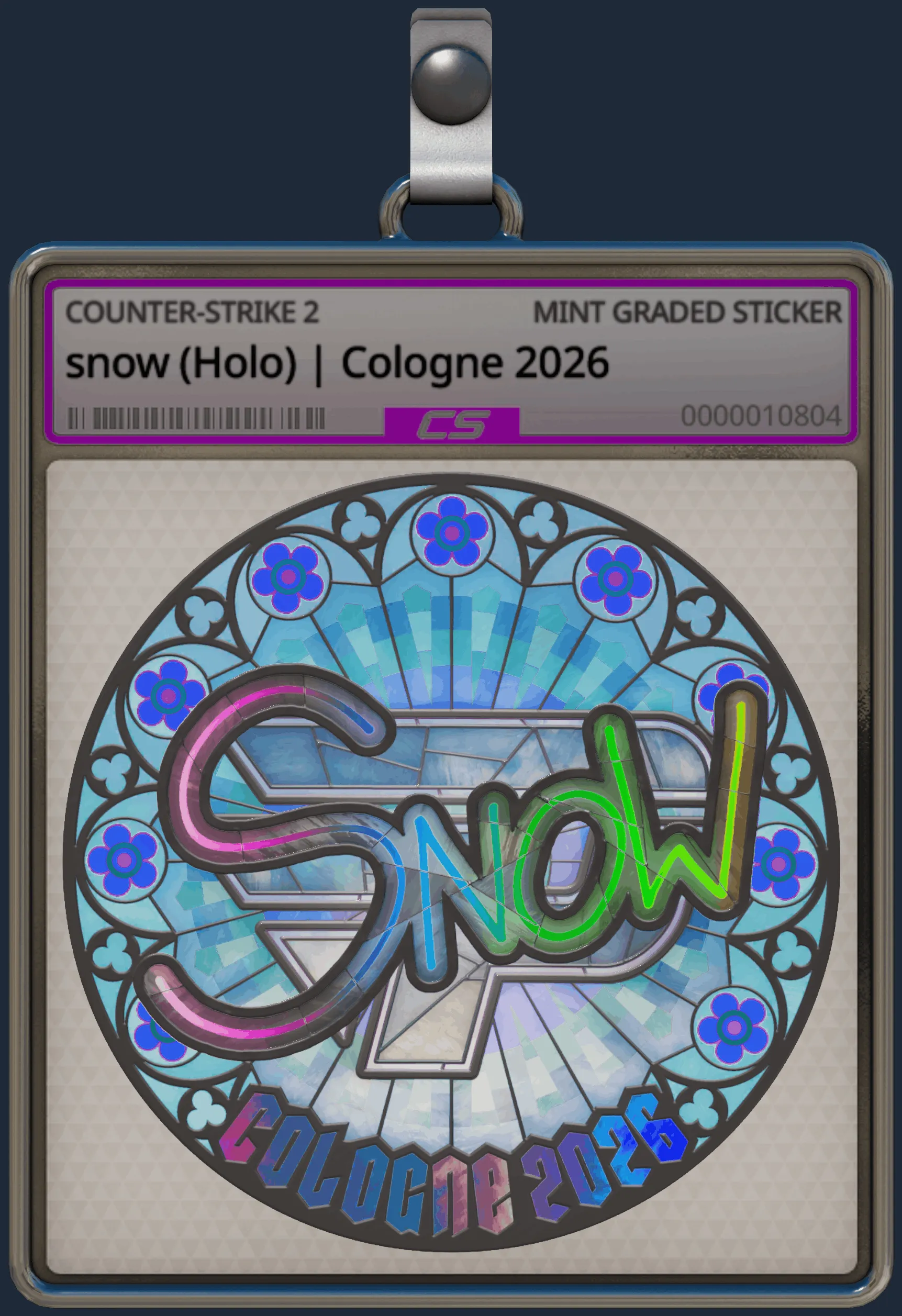 Sticker | snow (Holo) | Cologne 2026
