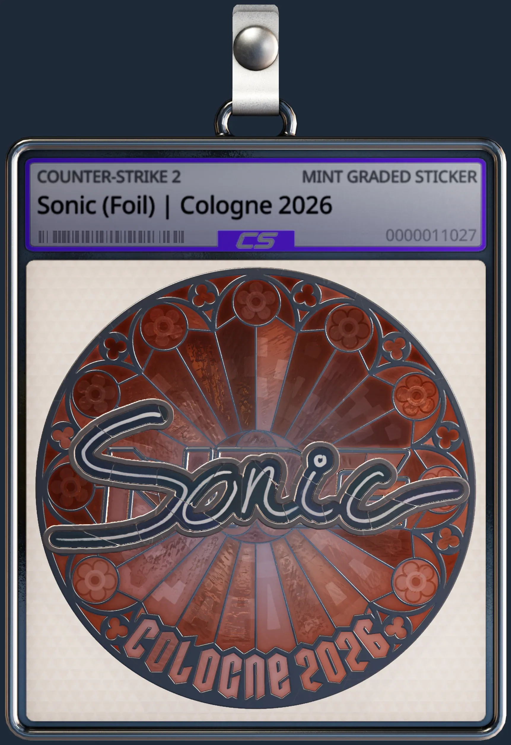 Sticker | Sonic (Foil) | Cologne 2026