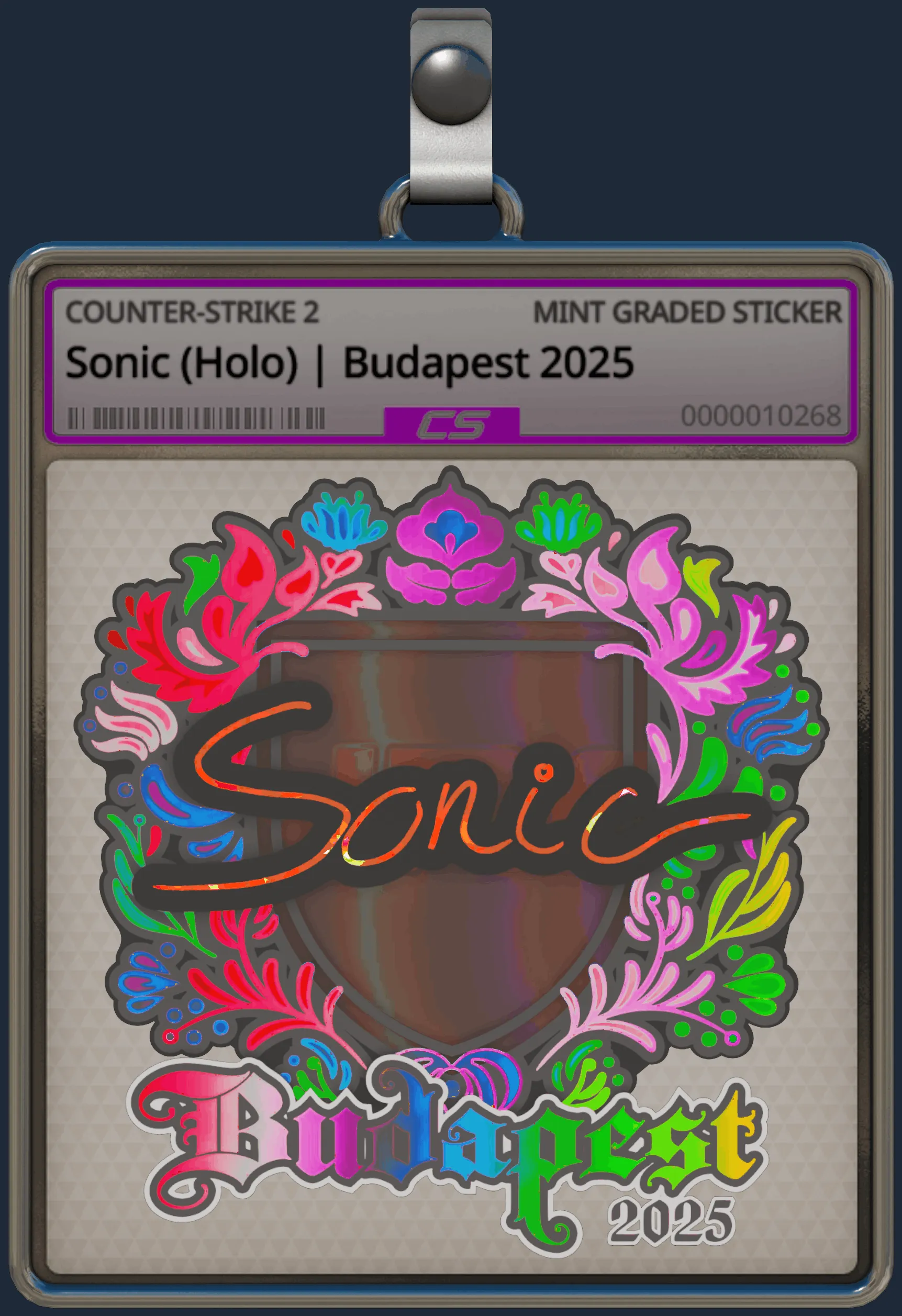 Sticker | Sonic (Holo) | Budapest 2025