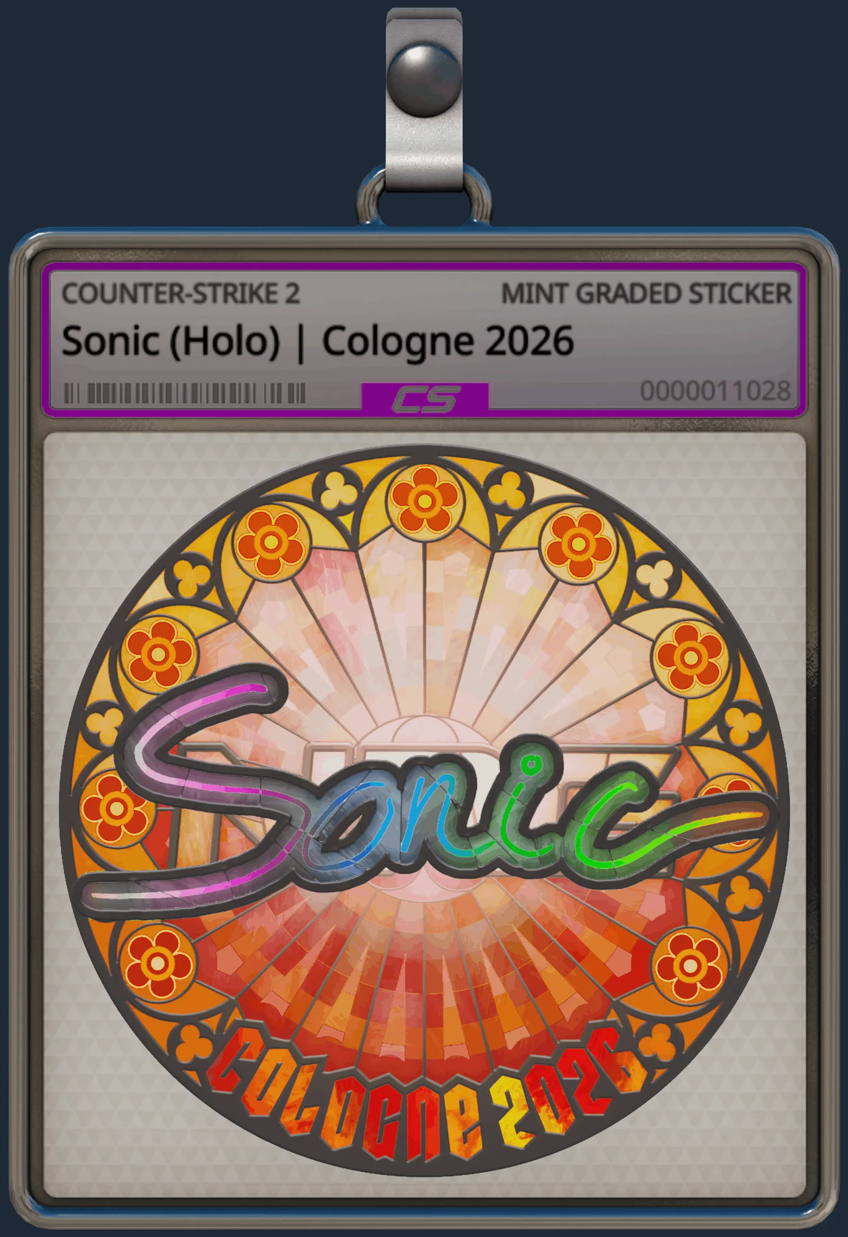 Sticker | Sonic (Holo) | Cologne 2026 Sticker | Sonic (Holo) | Cologne 2026