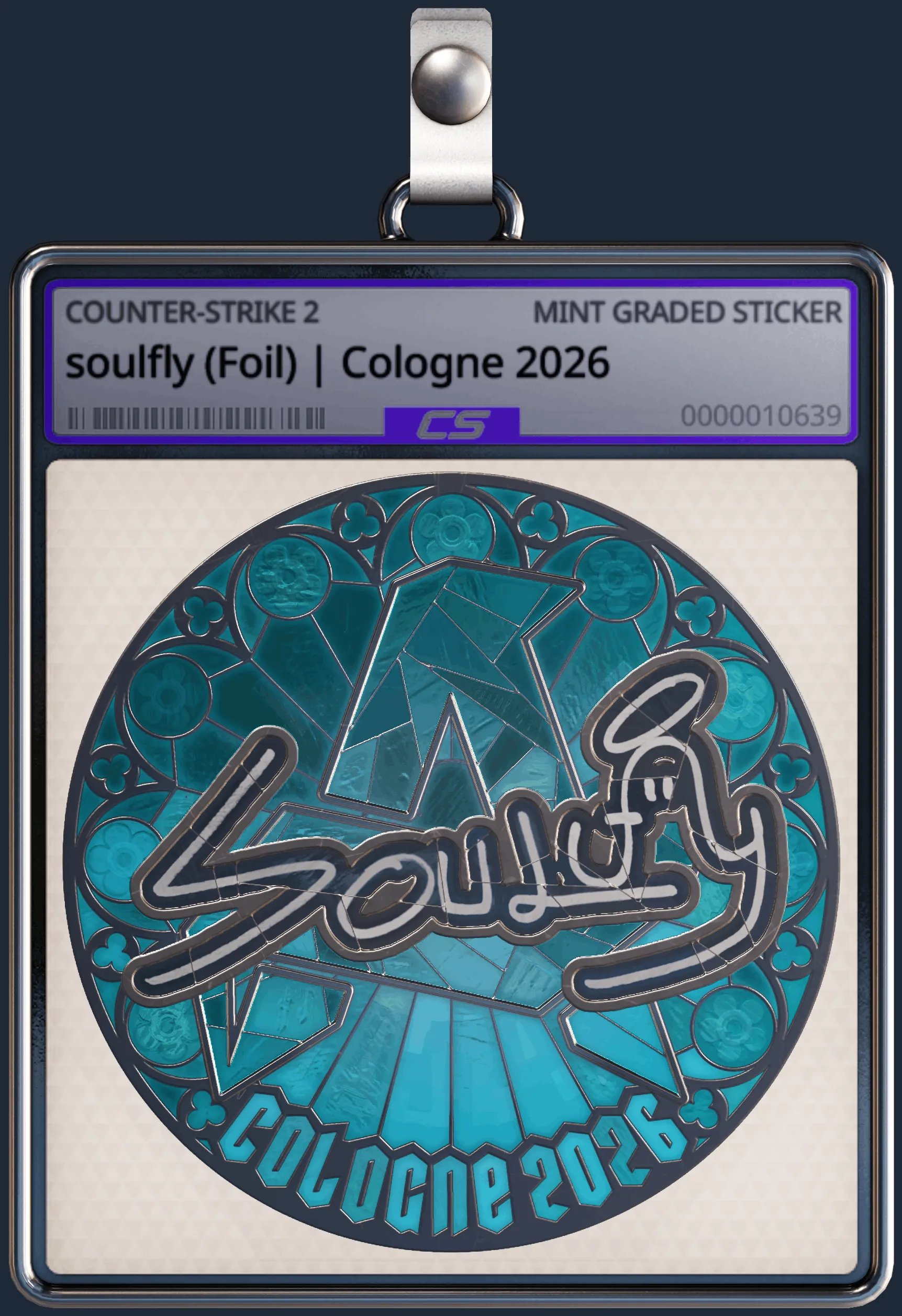Sticker | soulfly (Foil) | Cologne 2026