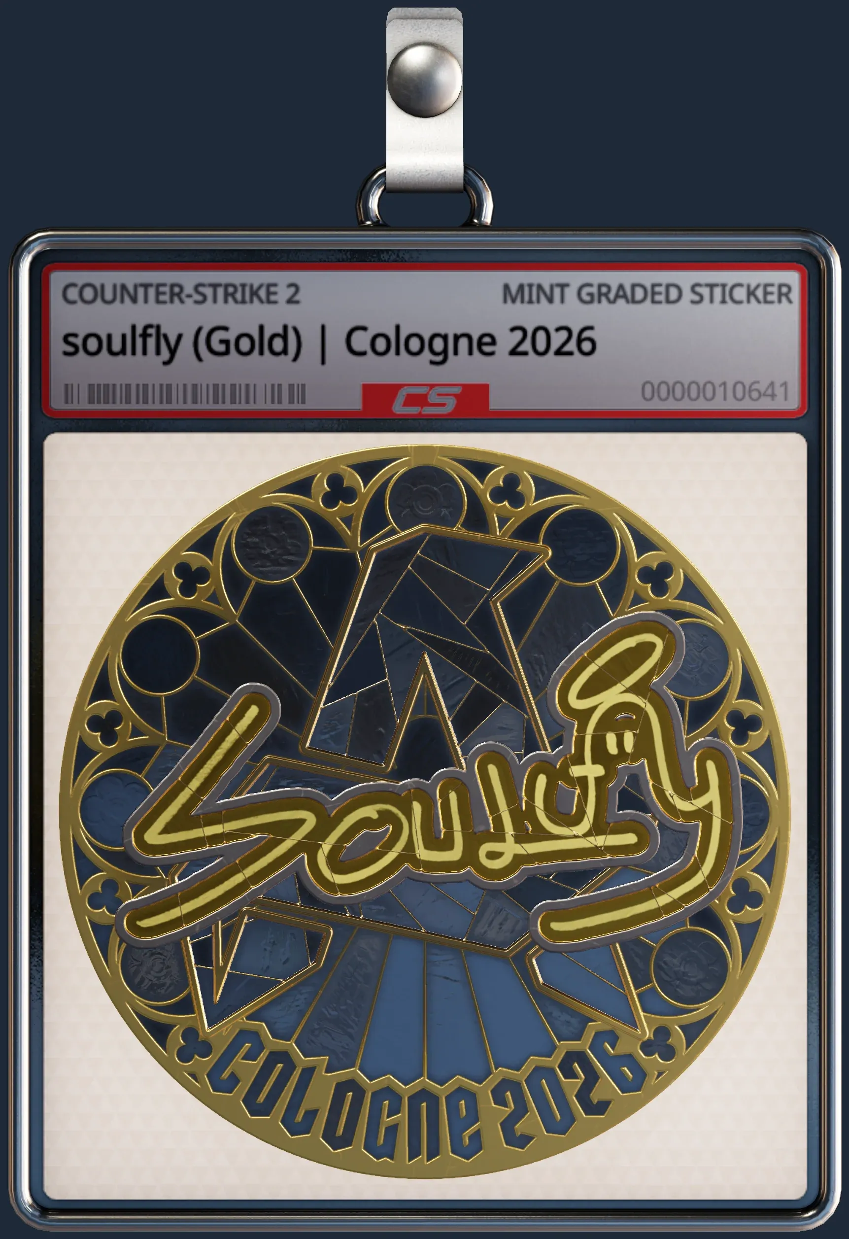 Sticker | soulfly (Gold) | Cologne 2026
