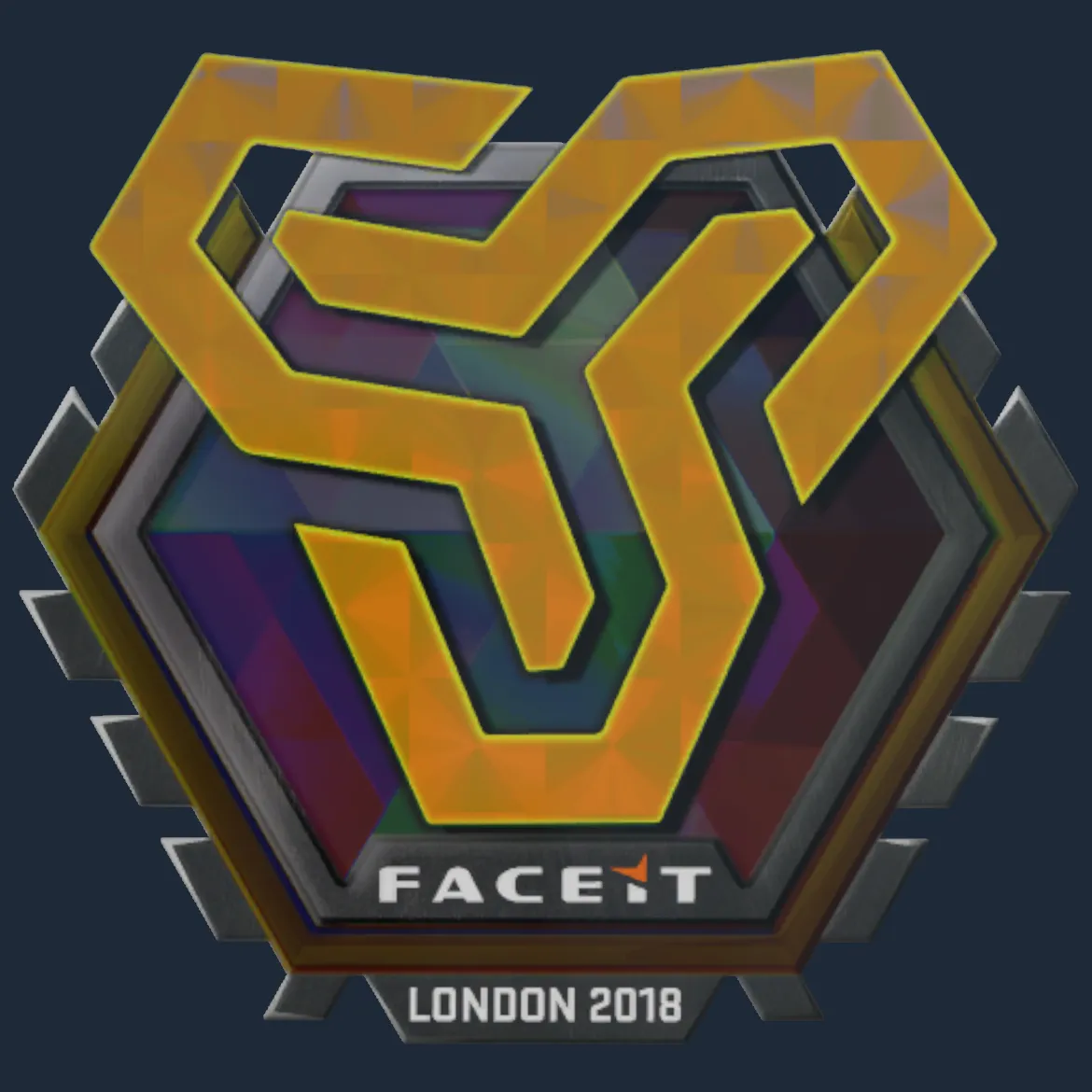 Sticker | Space Soldiers (Holo) | London 2018