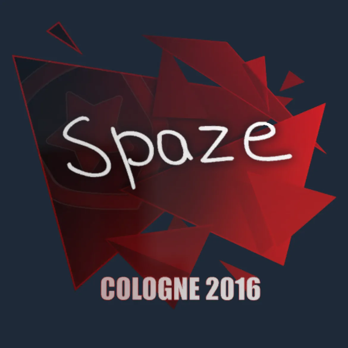 Sticker | spaze | Cologne 2016