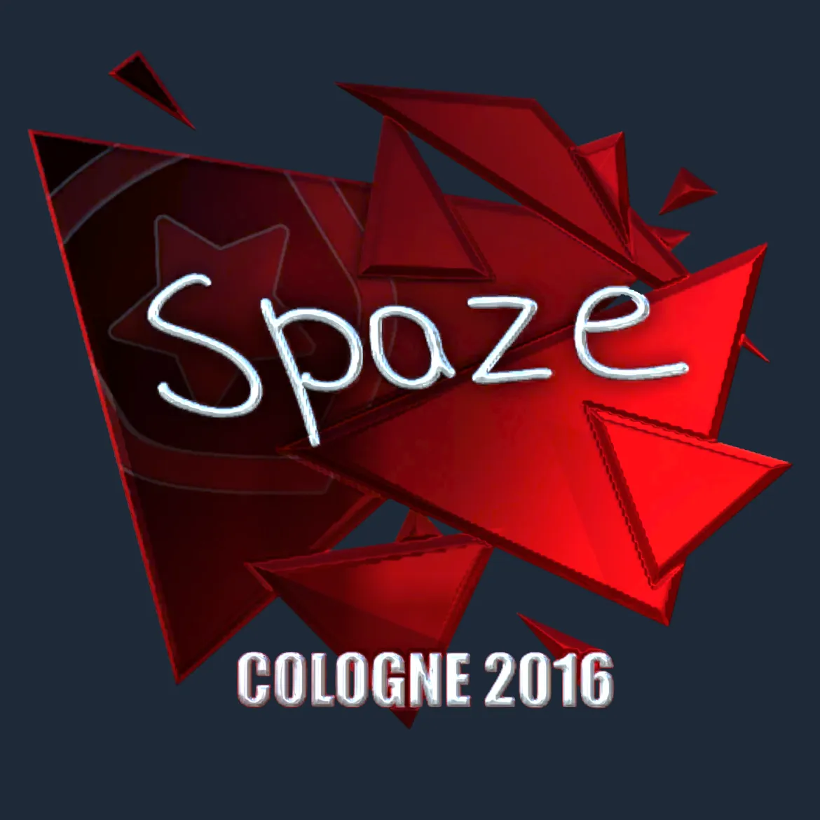 Sticker | spaze (Foil) | Cologne 2016