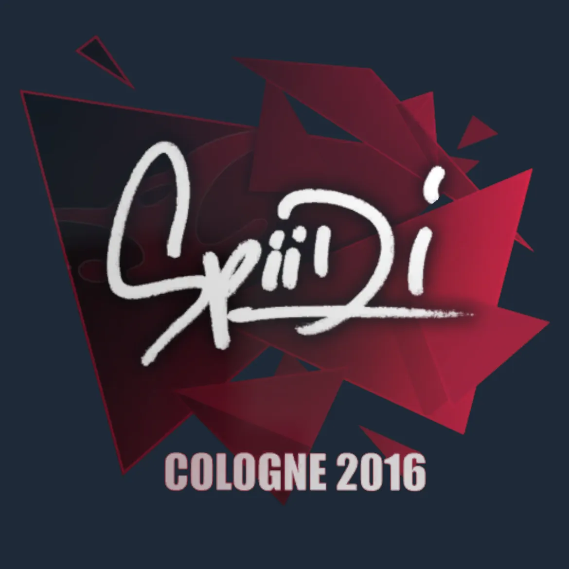 Sticker | Spiidi | Cologne 2016