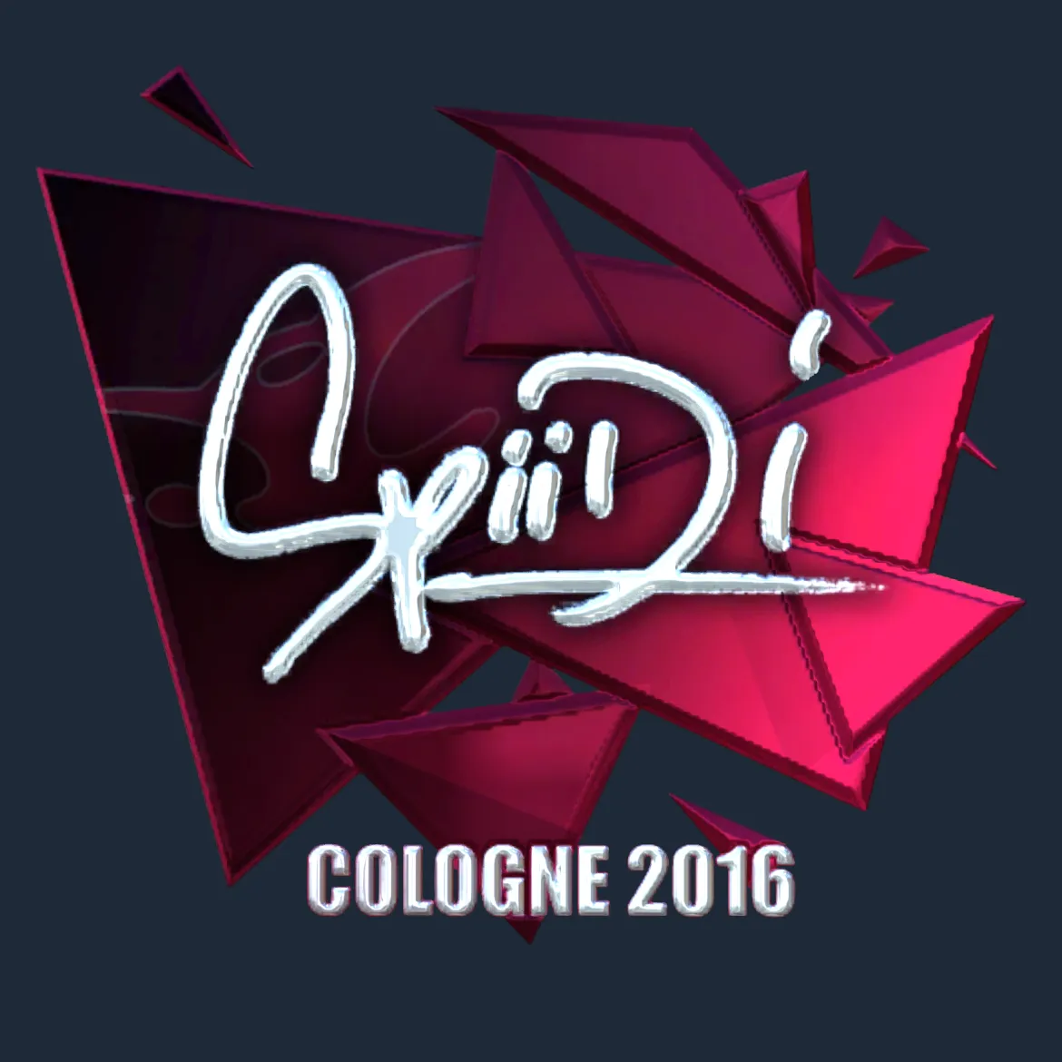 Sticker | Spiidi (Foil) | Cologne 2016