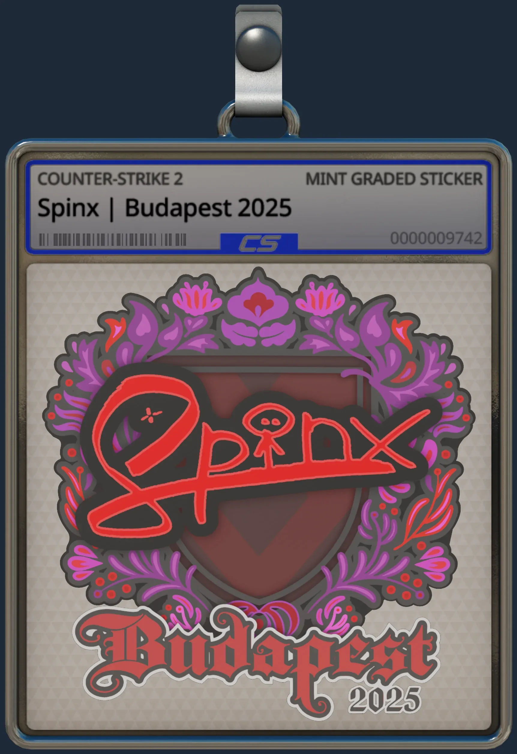 Sticker | Spinx | Budapest 2025