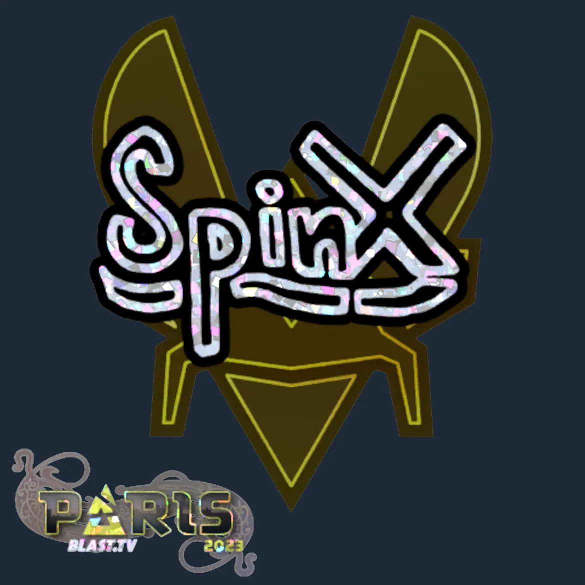 Sticker | Spinx (Glitter) | Paris 2023