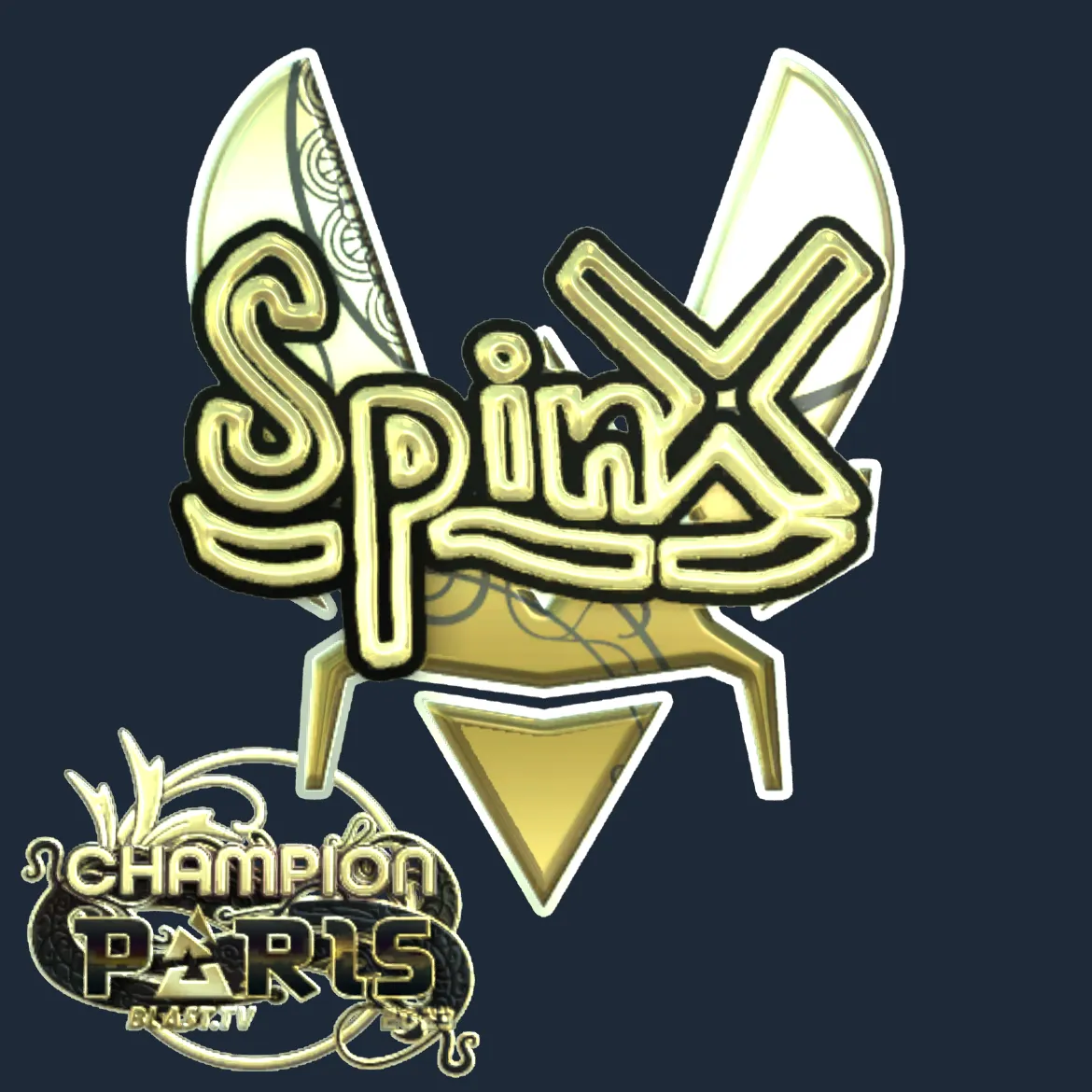 Sticker | Spinx (Gold, Champion) | Paris 2023