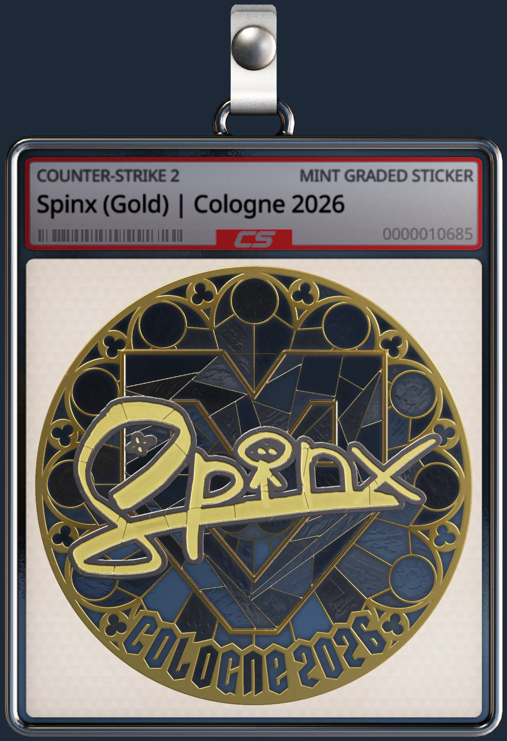 Sticker | Spinx (Gold) | Cologne 2026 Sticker | Spinx (Gold) | Cologne 2026
