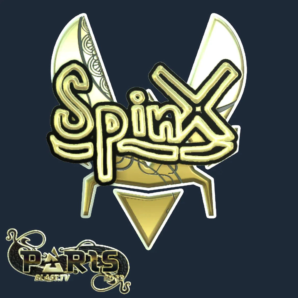 Sticker | Spinx (Gold) | Paris 2023