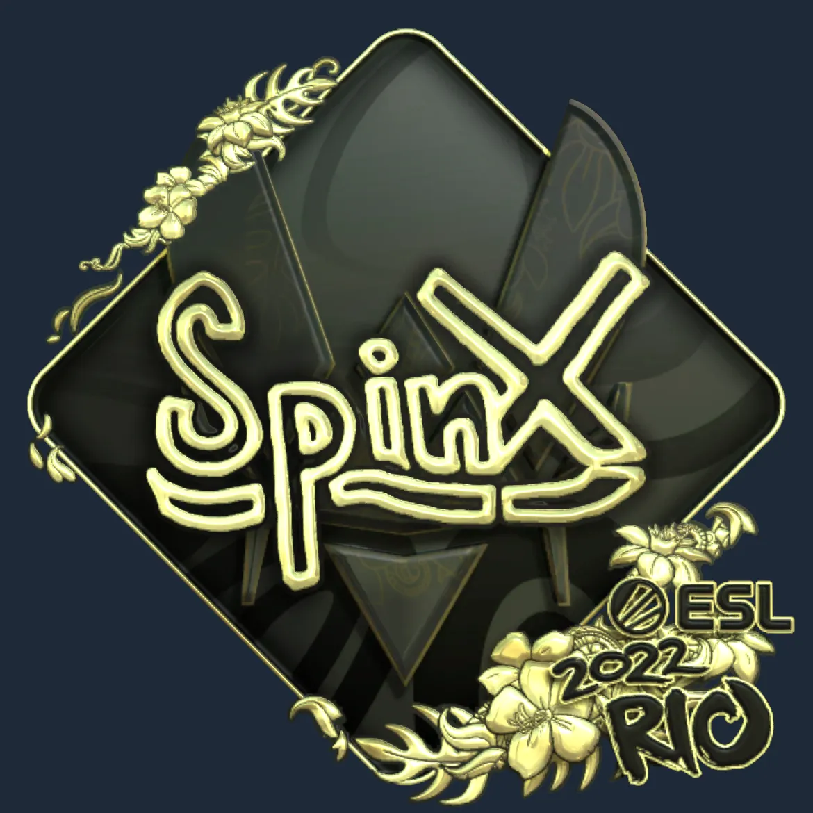 Sticker | Spinx (Gold) | Rio 2022