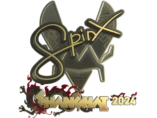 Sticker | Spinx (Gold) | Shanghai 2024