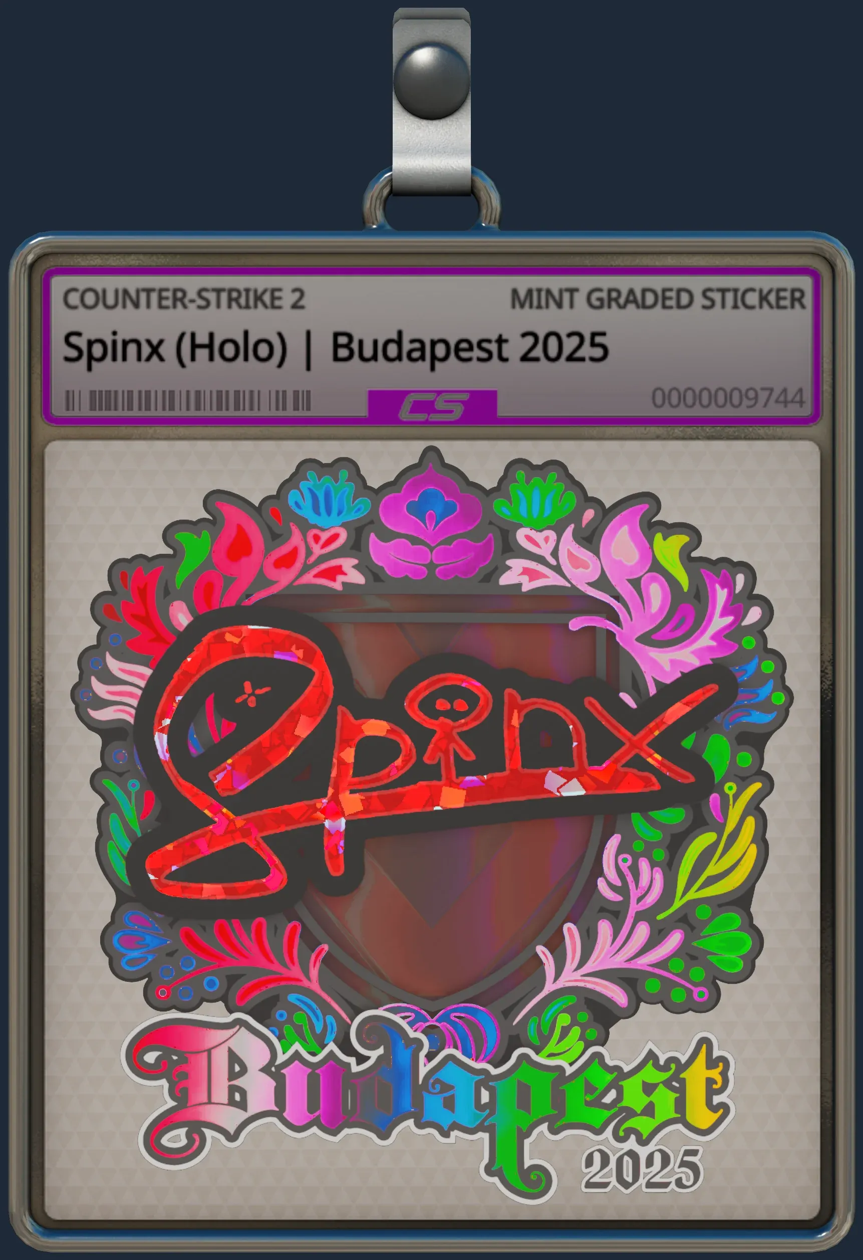 Sticker | Spinx (Holo) | Budapest 2025