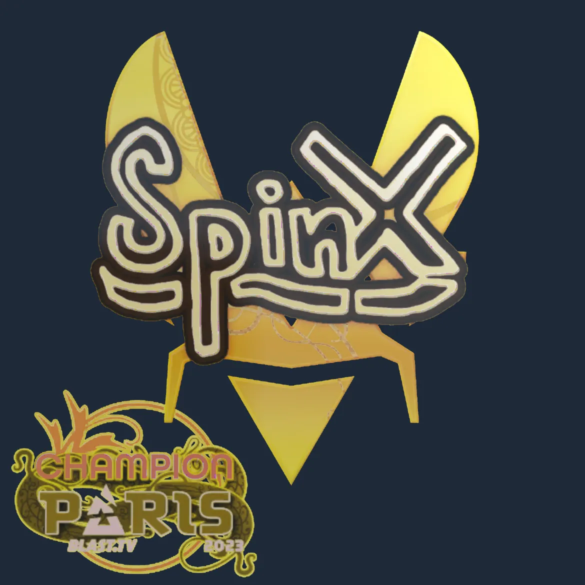 Sticker | Spinx (Holo, Champion) | Paris 2023
