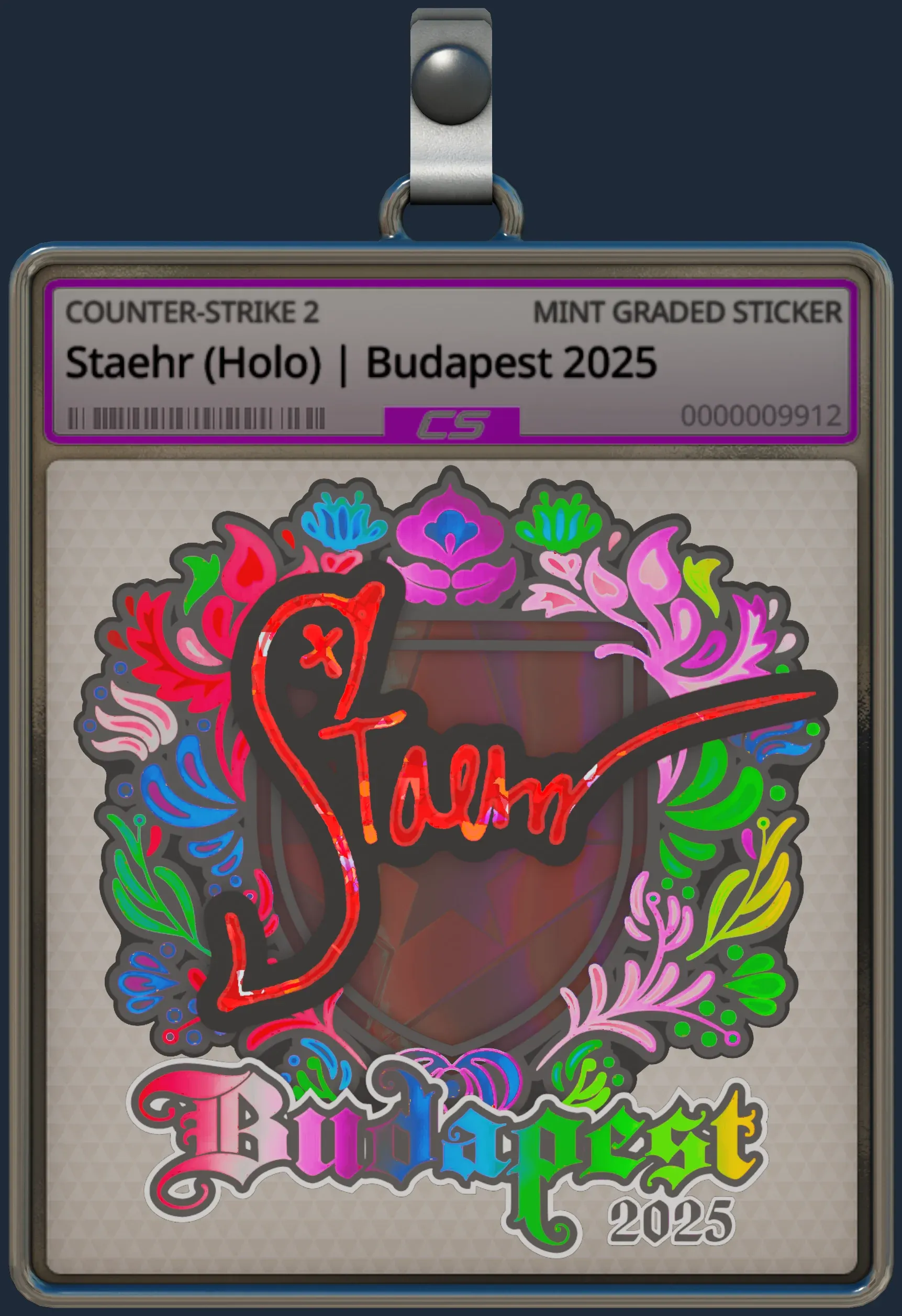 Sticker | Staehr (Holo) | Budapest 2025