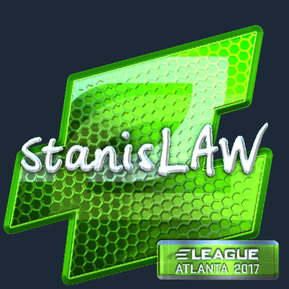 Sticker | stanislaw (Foil) | Atlanta 2017