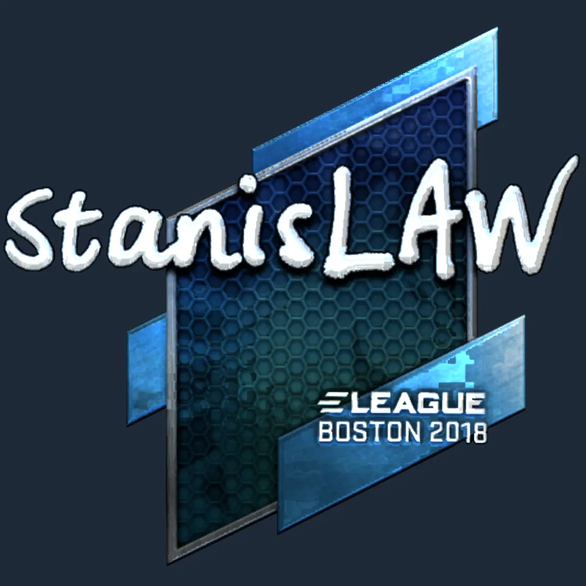 Sticker | stanislaw (Foil) | Boston 2018