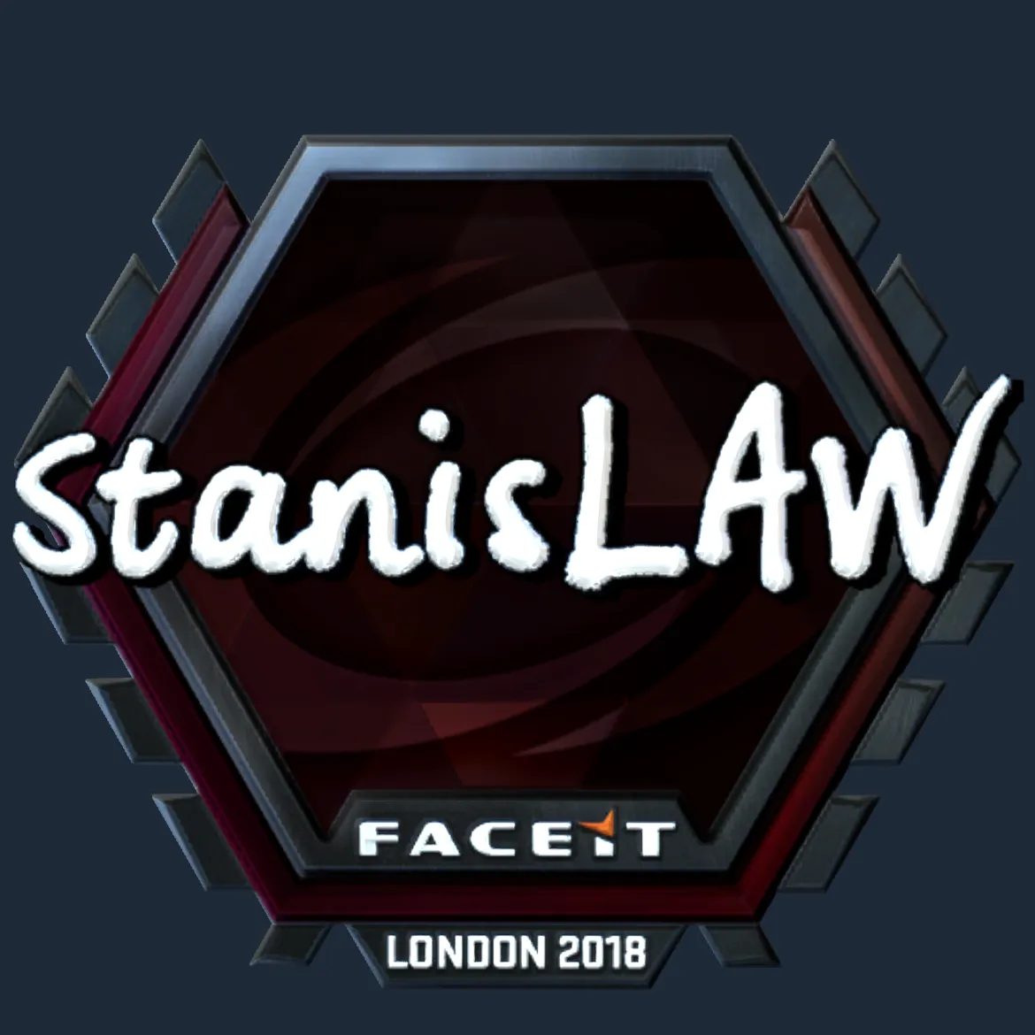 Sticker | stanislaw (Foil) | London 2018