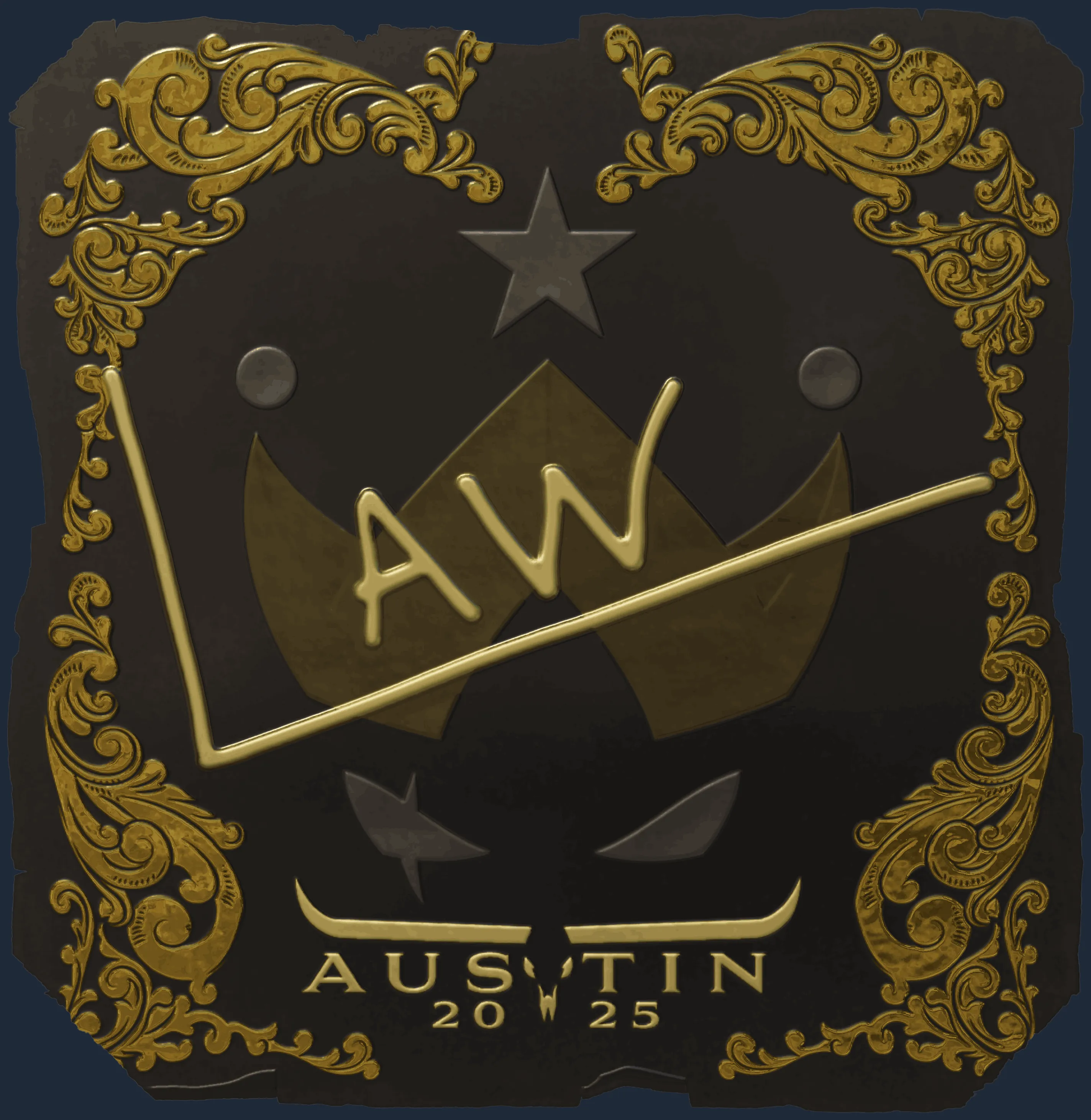 Sticker | stanislaw (Gold) | Austin 2025