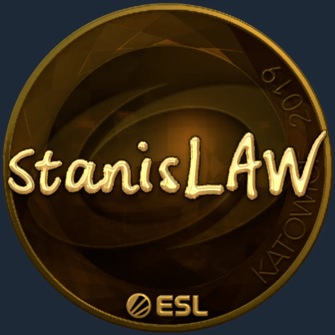Sticker | stanislaw (Gold) | Katowice 2019