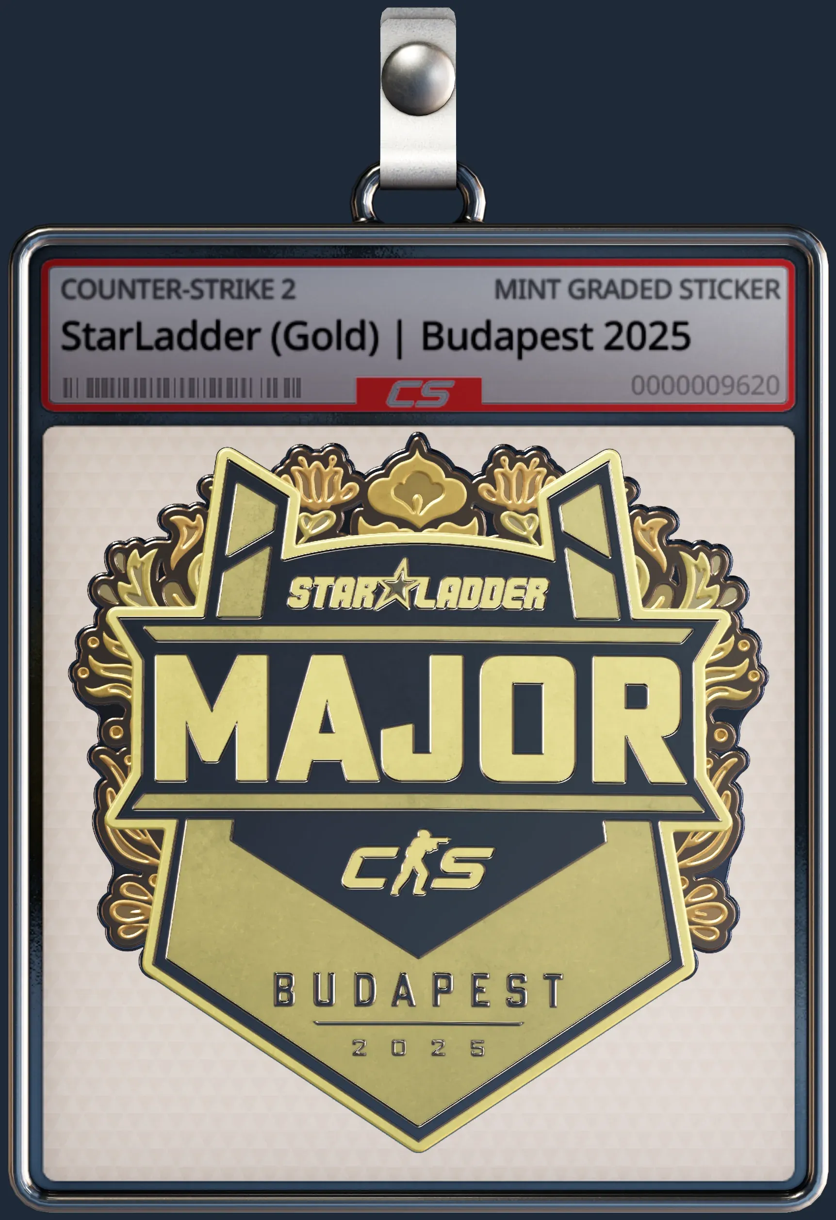 Sticker | StarLadder (Gold) | Budapest 2025