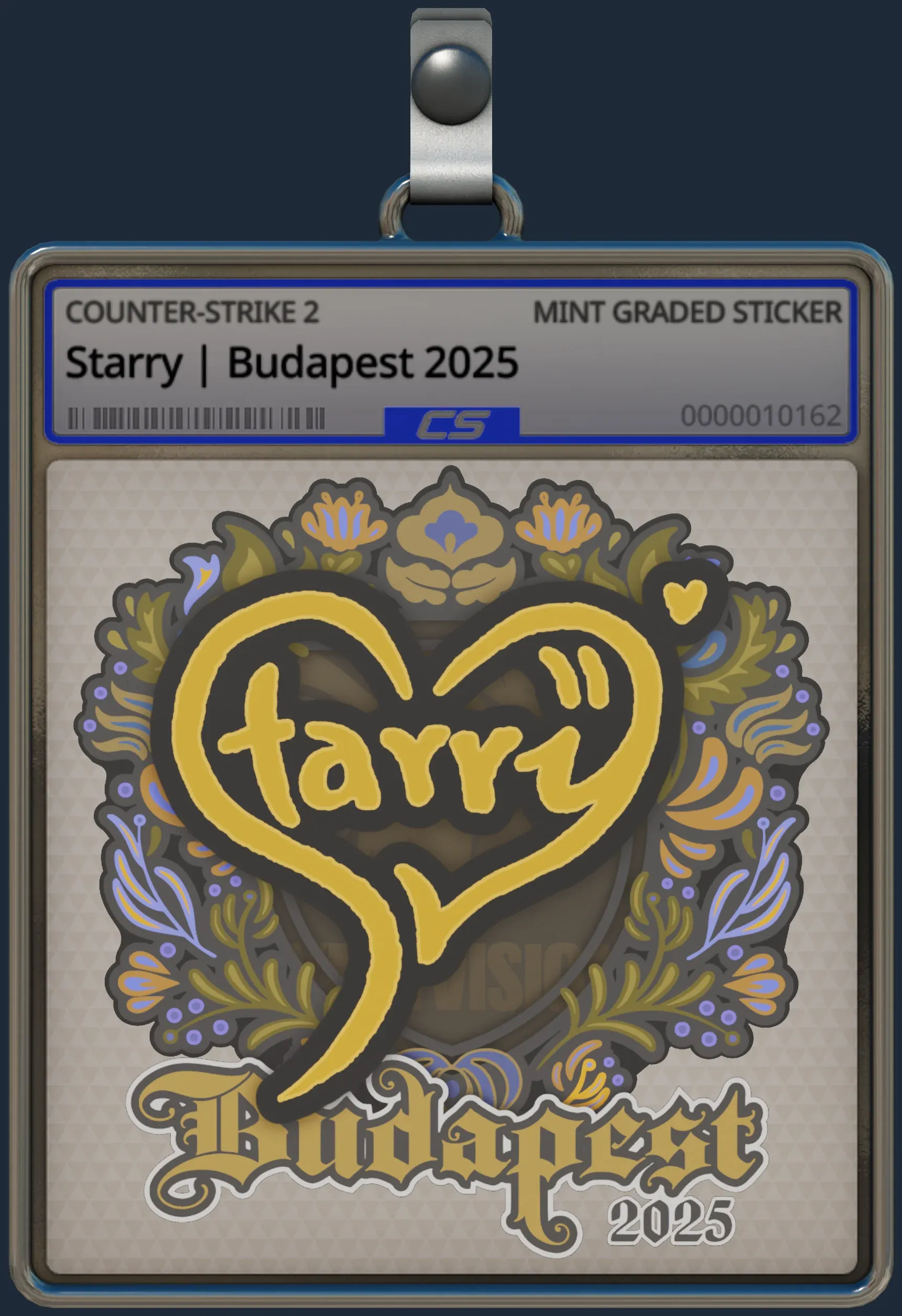 Sticker | Starry | Budapest 2025