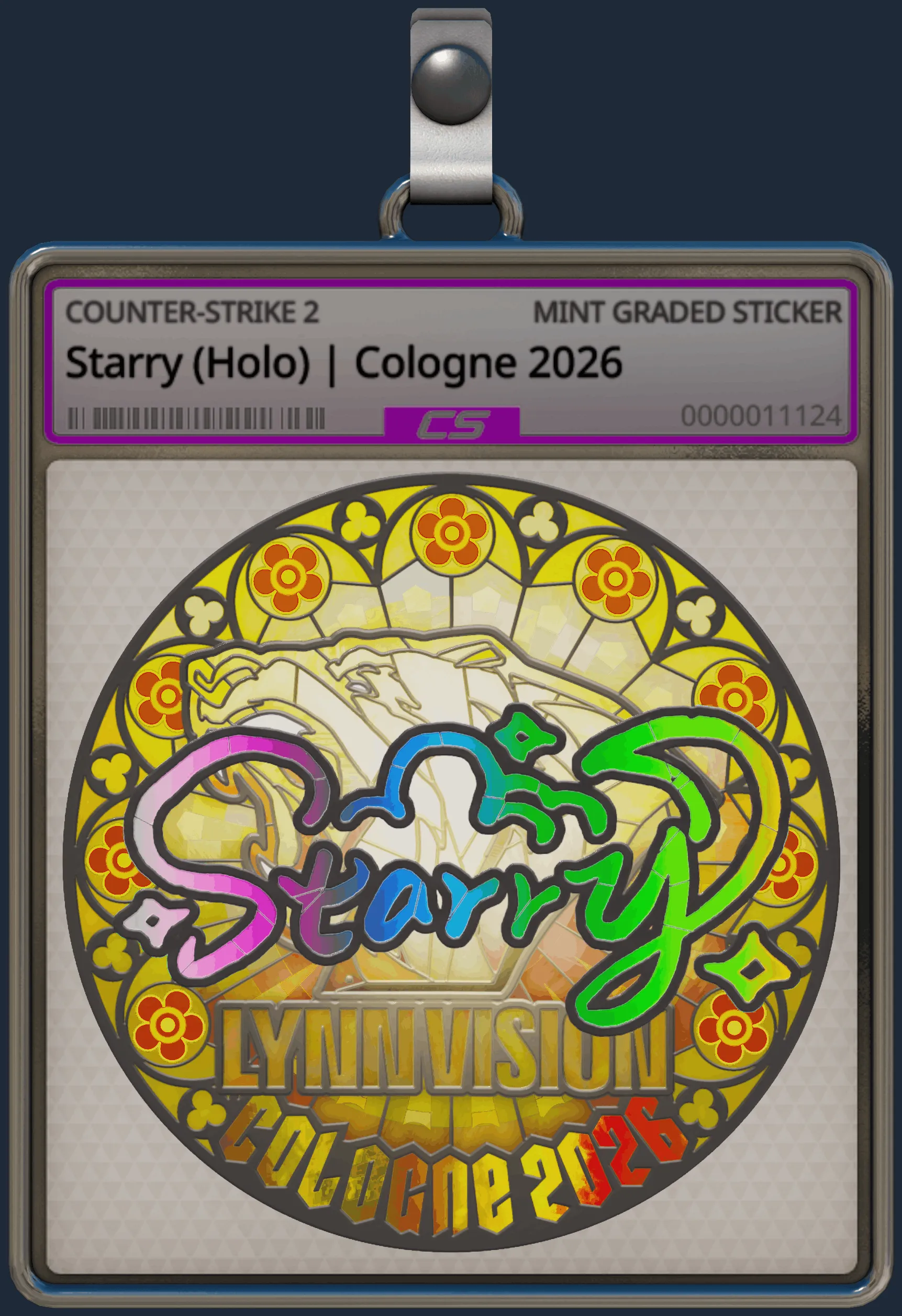 Sticker | Starry (Holo) | Cologne 2026