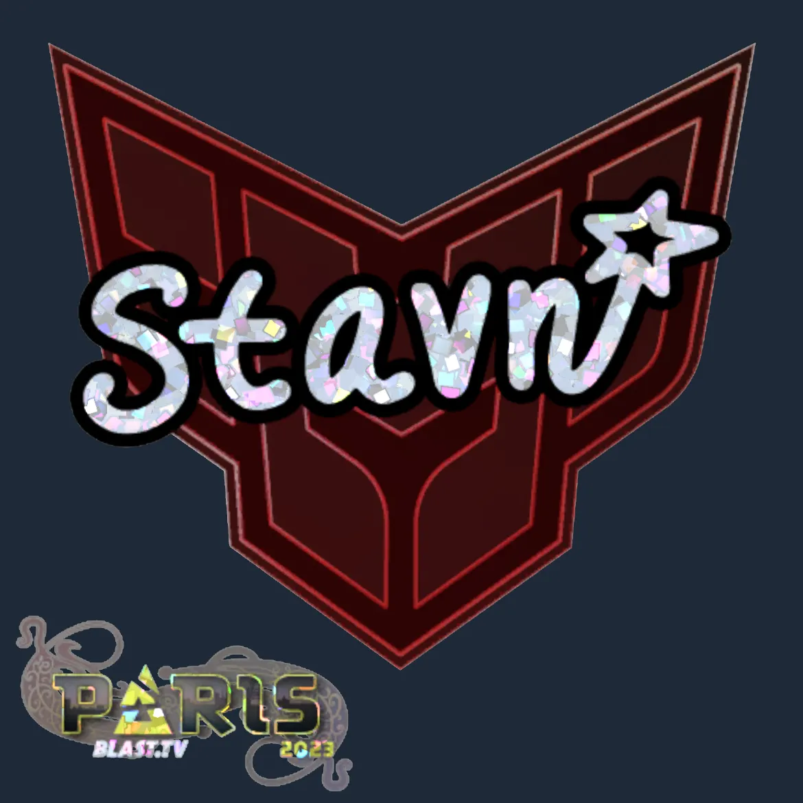 Sticker | stavn (Glitter) | Paris 2023