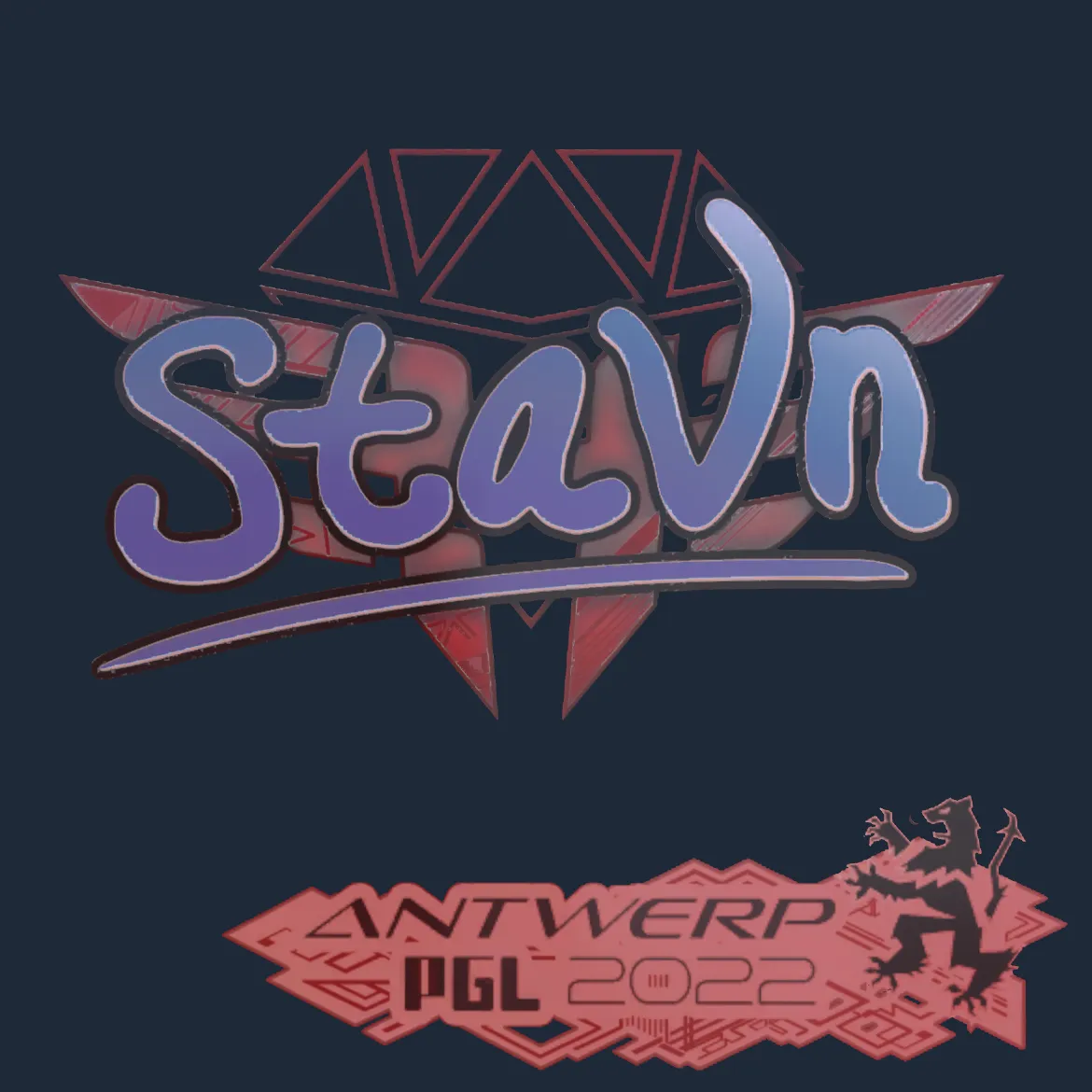Sticker | stavn (Holo) | Antwerp 2022