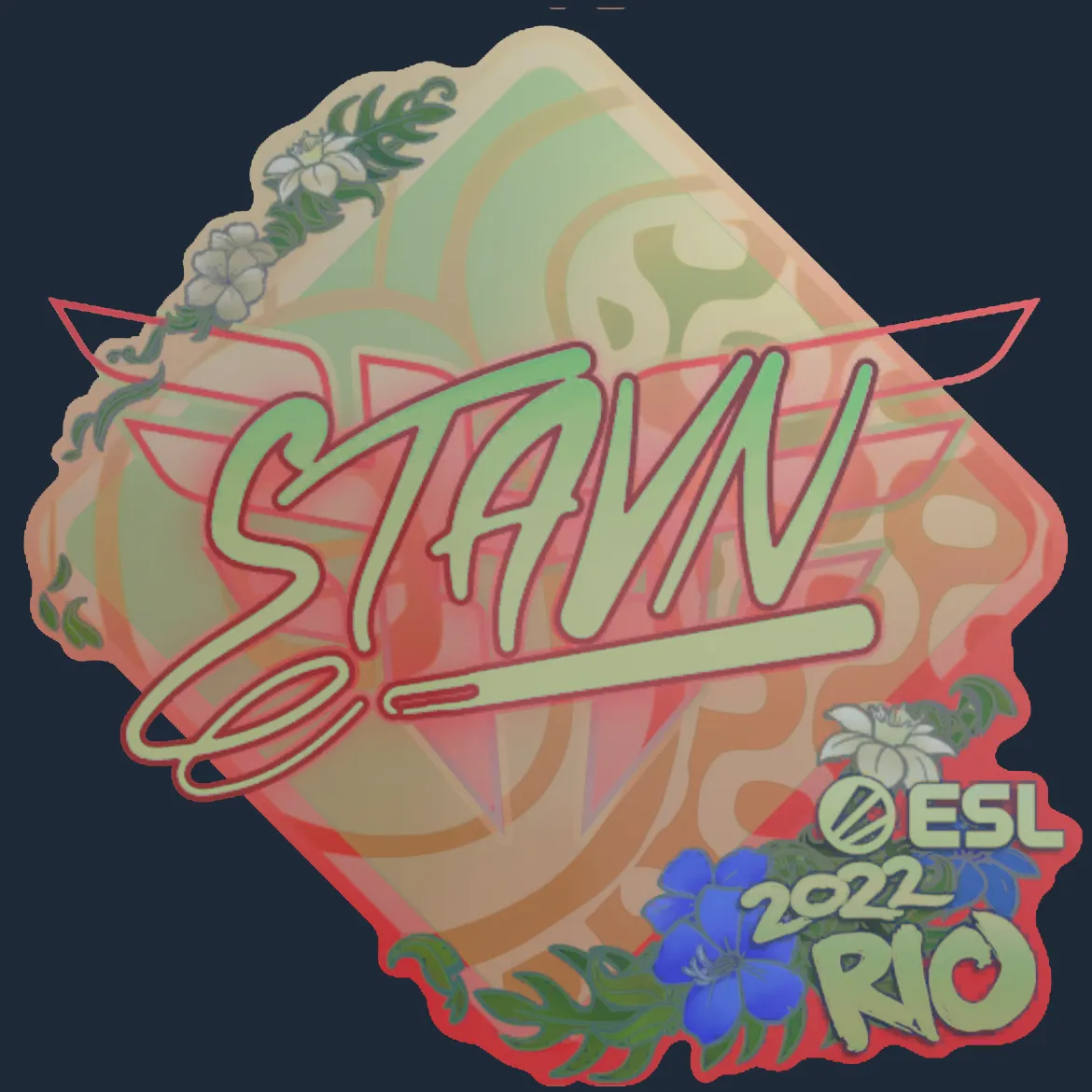 Sticker | stavn (Holo) | Rio 2022