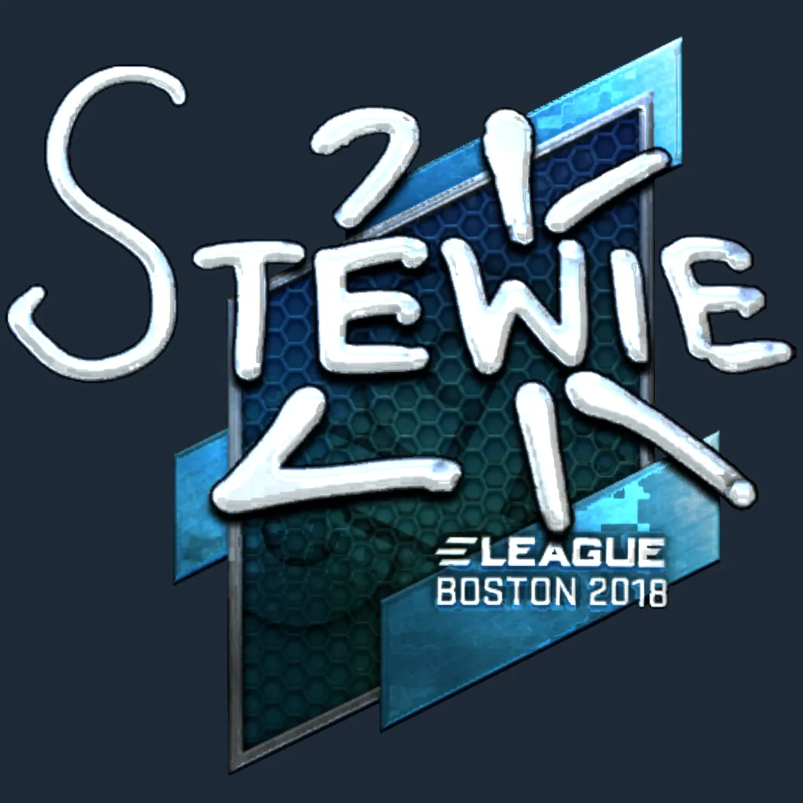 Sticker | Stewie2K (Foil) | Boston 2018