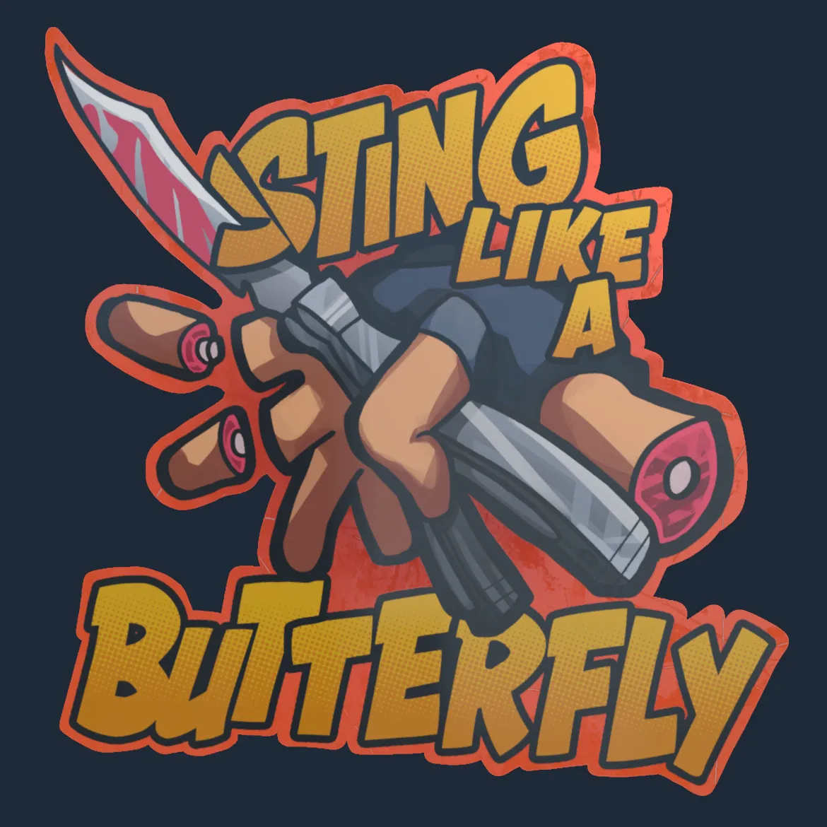 Sticker | Sting Like A Butterfly